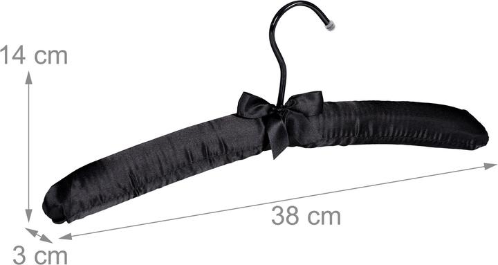 Image du produit Relaxdays Cintre en satin Set (10 x)