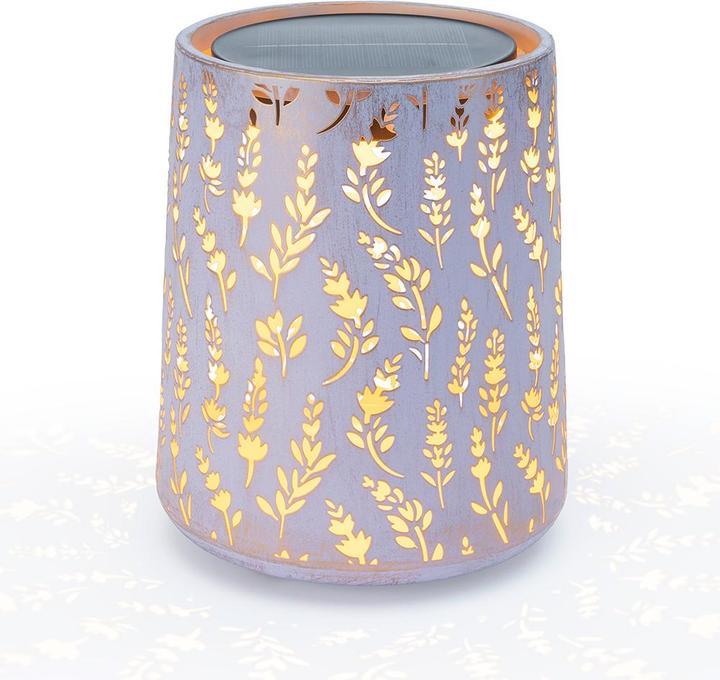 STT Solar LED Laternen Antik «Lavendula» Mini 22×18 cm (22 x 18 cm, 1 x)