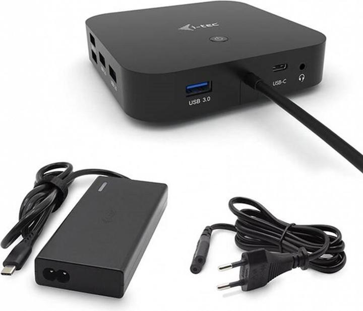 Actual product image i-tec Dual Display (USB-C, 10 Ports)