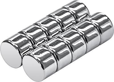 Produktbild Rs Pro Neodym Magnet, Scheibe, 3mm x 2mm (10 x)