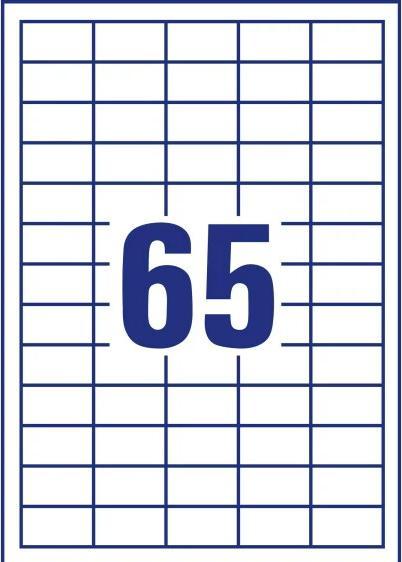 Actual product image Avery QUICKPEEL - Universal labels