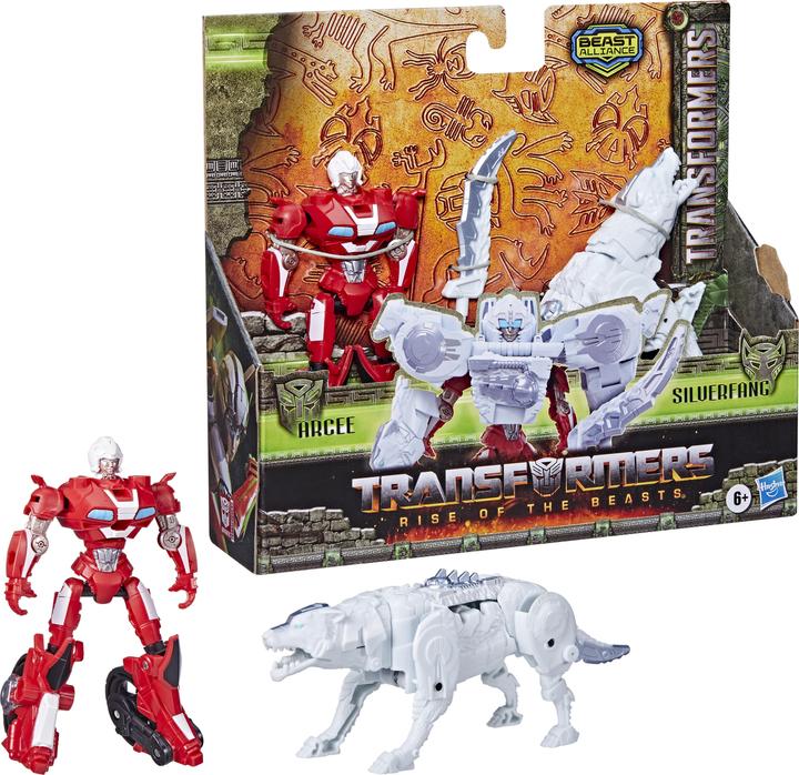 Image du produit Transformers L'ascension des bêtes, Beast Alliance, Beast Combiner 2er-Pack Arcee