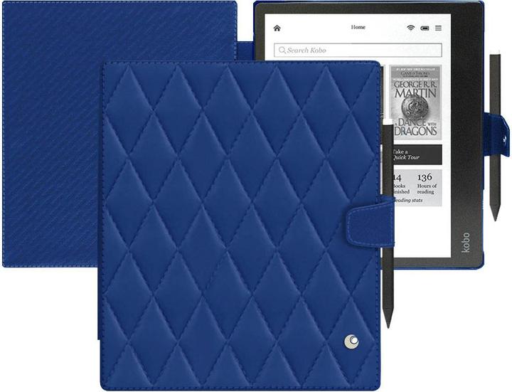 Bleu océan - Couture ( Nappa - Pantone #15458a)