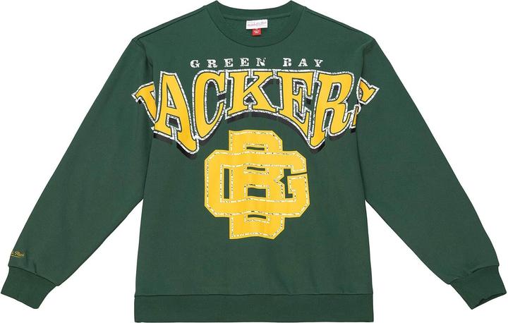 Mitchell & Ness Fashion Pullover Green Bay Packers - XL (XL)