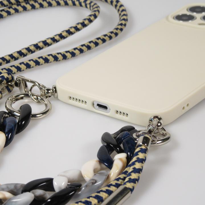 Immagine prodotto PhoneLook Gel di silicone con collana e catena di pietra decorativa (Apple iPhone 13 Pro Max)