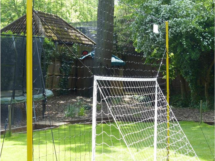 Actual product image Open Goaaal Fussballtor – Junior Hochfang- und Auffangnetz