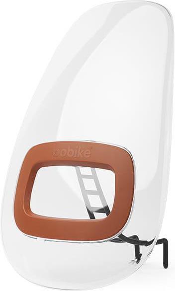 Actual product image bobike One + Windscreen - windshield, glass for Mini One car seat Chocolate brown