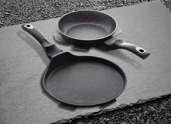 Produktbild BerlingerHaus GRANITE PAN FOR PANCAKES 25cm Black Silver BH-1849 (25 cm, Pfannenset + Topfset, Aluminium)