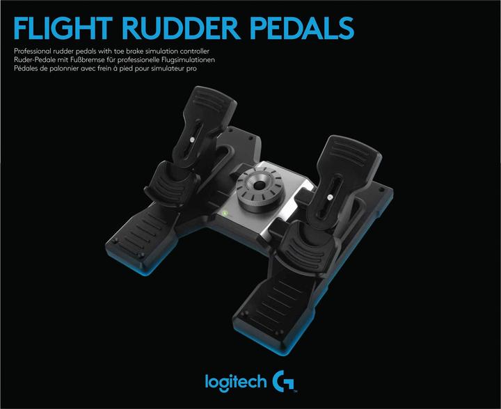 Image du produit Logitech G Saitek Pro Flight Rudder Pedals (PC)