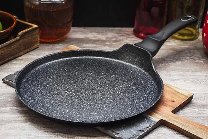 Produktbild BerlingerHaus GRANITE PAN FOR PANCAKES 25cm Black Silver BH-1849 (25 cm, Pfannenset + Topfset, Aluminium)