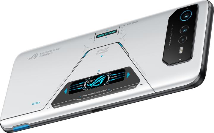 Produktbild ASUS ROG Phone 6 Pro (512 GB, Storm White, 6.78", Dual SIM, 50 Mpx, 5G)