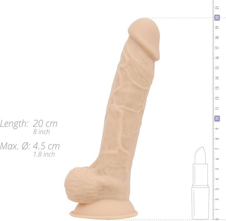 Actual product image Real Fantasy Ashton Realistic Dildo - 21 cm