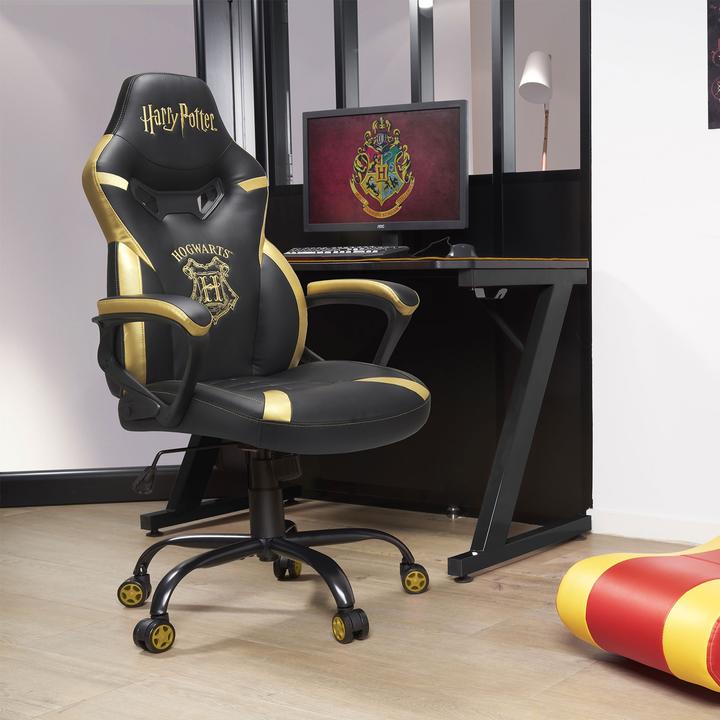 Produktbild Subsonic Harry Potter Junior Gaming Stuhl - Schwarz/Gold