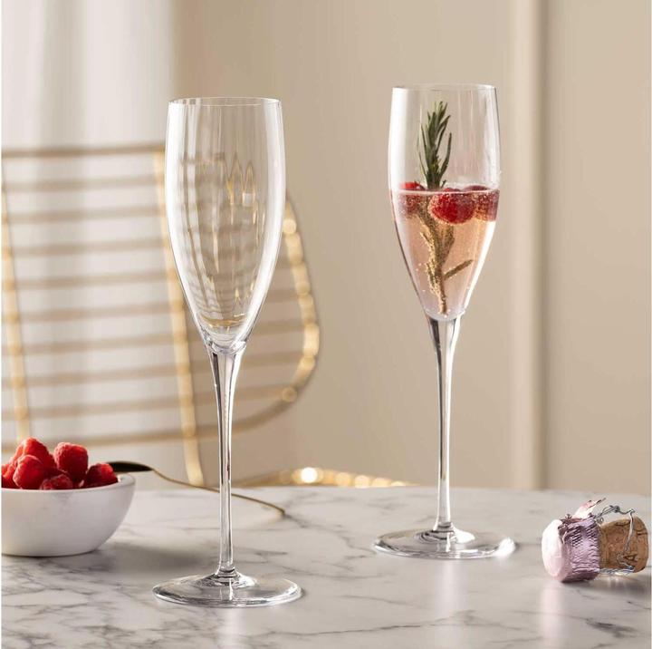 Actual product image Leonardo Champagne glass Poesia 250 ml, 6 pieces, Transparent (25 cl, 6 Glasses, Champagne glasses)