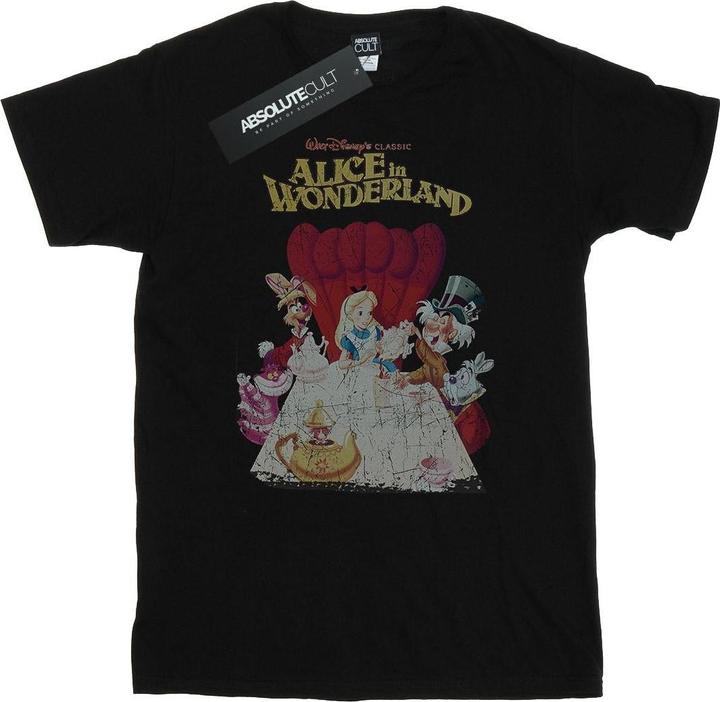 Disney Alice In Wonderland Retro Poster TShirt