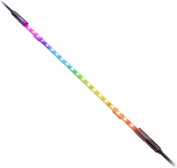 Actual product image Hyte Ls10 RGB Light Strips Blk 3pk (Green, Blue, Red)