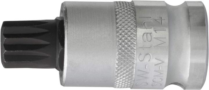 Immagine prodotto SW-Stahl 05306SB Inserto multidente, attacco da 12,5 mm (1/2 pollice), M14 x 53 mm (12,5 mm)