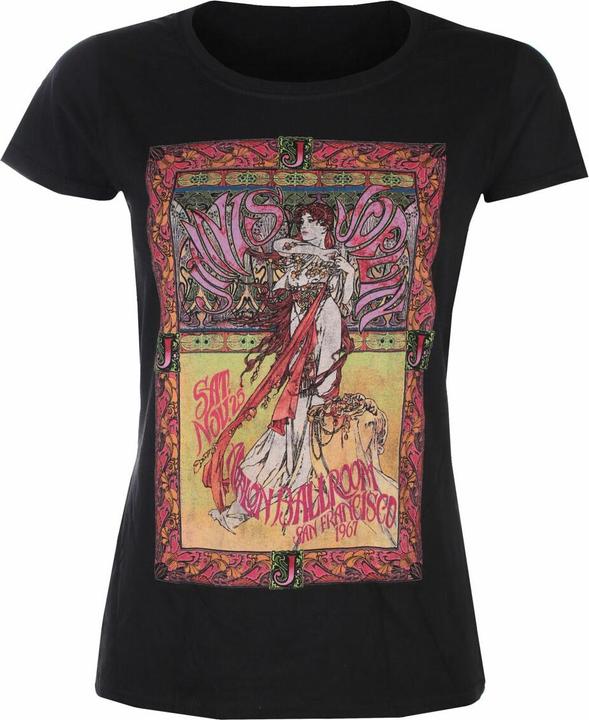 Janis Joplin Avalon Ballroom '67 TShirt aus Baumwolle (S)