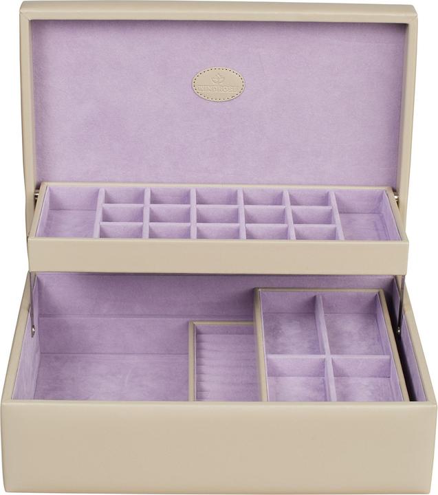 Produktbild Windrose Schmuckkästchen Merino Moda - Charmbox - Beige
