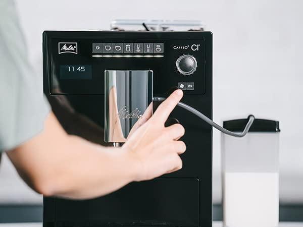 Produktbild Melitta Ekspres ciśnieniowy CI PURE BLACK E970-003