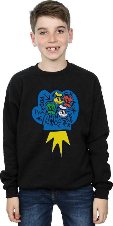 Actual product image Disney Boys Donald Duck Pop Fist Sweatshirt (128)