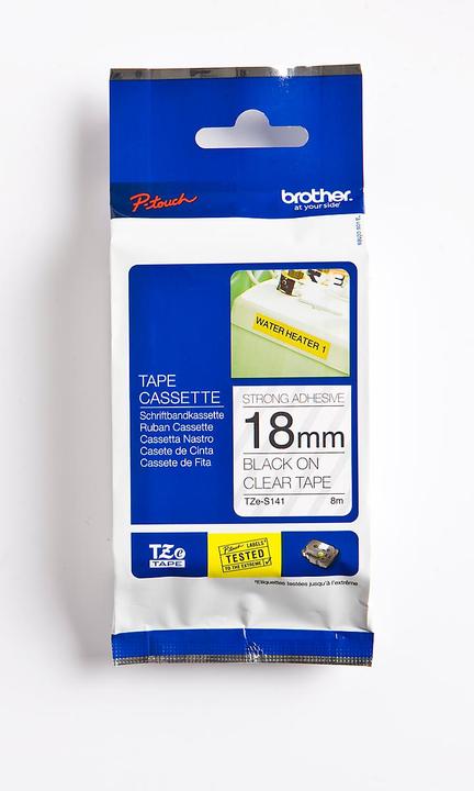Actual product image Brother Tze-S141 (1.80 cm, Grey)