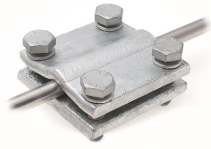 Actual product image Cross connector V4A untreated 80509
