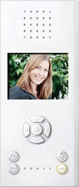 Actual product image Merten Video hands-free unit colour, polar white MEG4610-0319