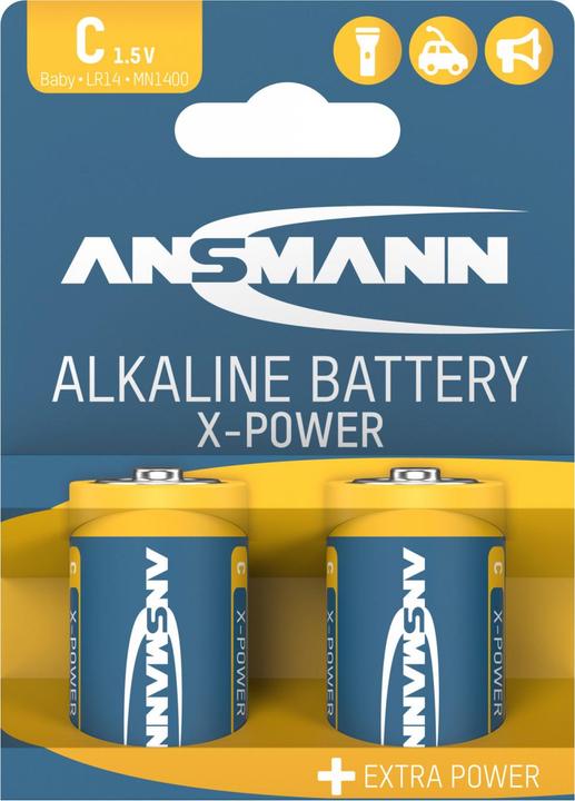 Actual product image Ansmann X-Power (2 pcs., C, 7500 mAh)