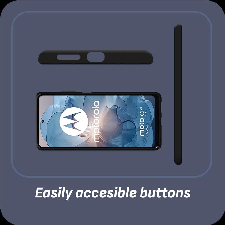 Produktbild Cazy Soft TPU Schutzhülle (Motorola Moto G04, Motorola Moto G24 Power, Motorola Moto G24)