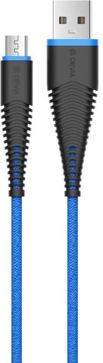 Produktbild Devia Fish 1 Series Cable for Micro USB (5V 2.4A,1.5M) blue (1.50 m)