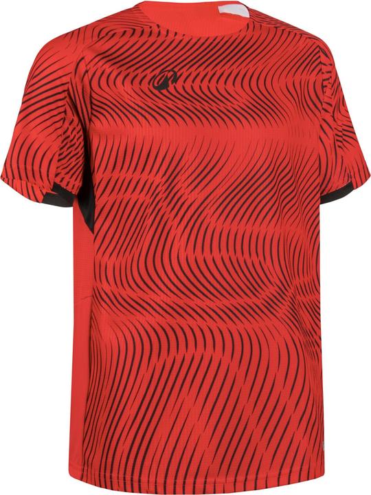 Produktbild Kipsta Kids' Football Shirt Club Wavy - Red/Black (12, 13, 14)