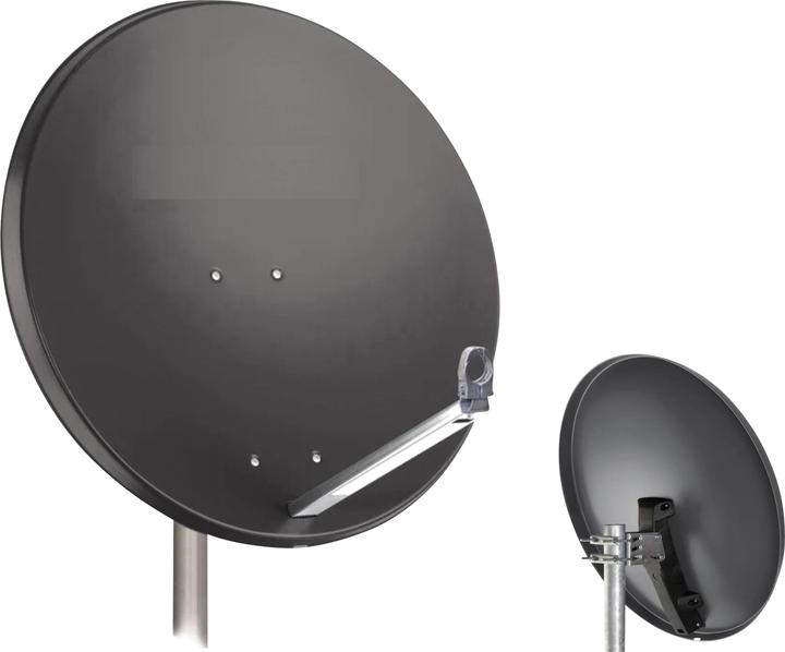 Actual product image Opticum SAT offset antenna X80 steel, anthracite, Ý 80cm