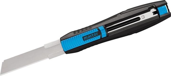 Produktbild Martor MARTORSicherheitsmesserSECUNORM38078mmBandstahl/cyan (Cutter)