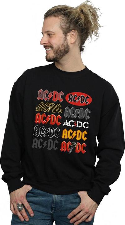 Produktbild AC/DC Multi Logos Baumwolle Sweatshirt (XL)