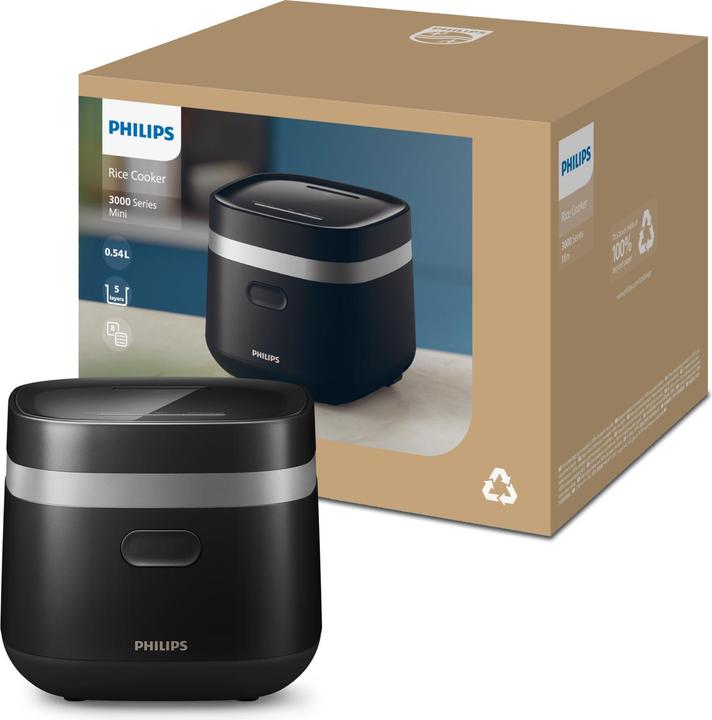 Actual product image Philips HD3091/81 Mini-Reiskocher 3000 Series