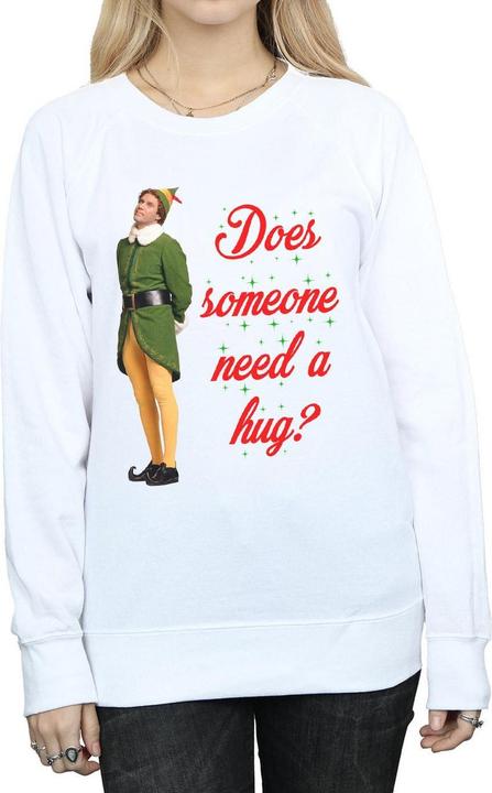 Actual product image Elf Womens/Ladies Hug Buddy Sweatshirt (XL)