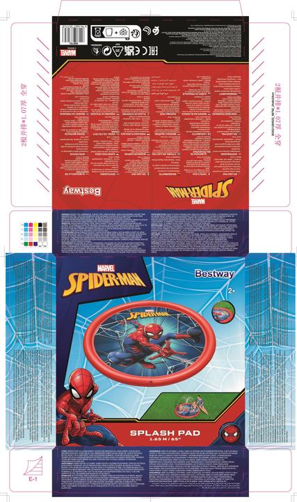 Immagine prodotto Bestway Tappeto gonfiabile per piscina con fontana Spider-Man 165 cm 98792
