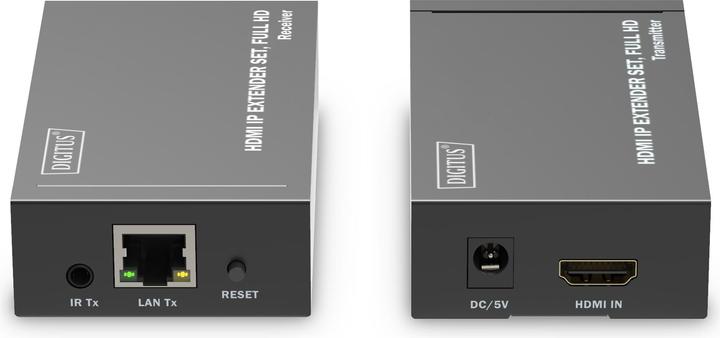Produktbild Digitus HDMI IP Video Extender Set, 120m Full HD, 1080p