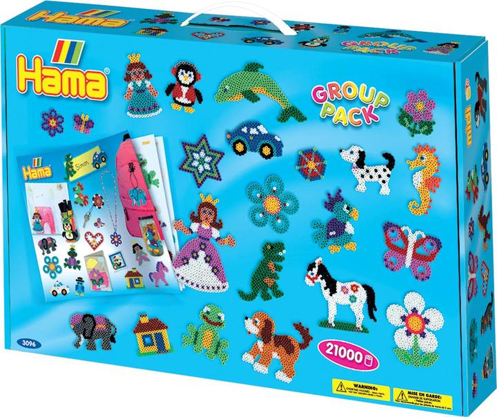 Produktbild Hama Perlen Strijkkralenset in Koffer, 21.000st.