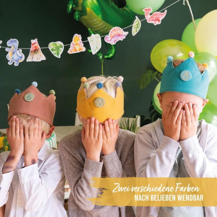 Actual product image Papierdrachen Birthday Crown