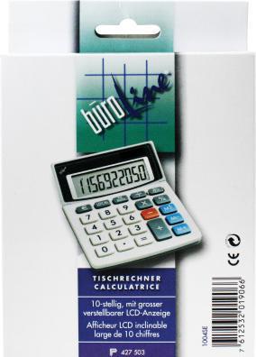 Immagine prodotto BüroLine 1004se (Celle solari, Batterie)