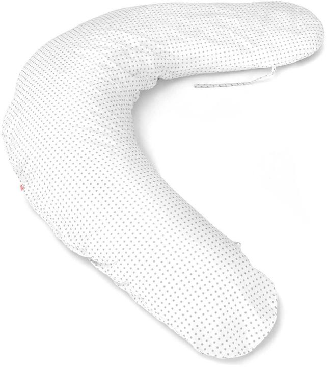 Produktbild Sissel Bezug zu Comfort Lagerungskissen Baumwolle weiss/grau (195 cm)