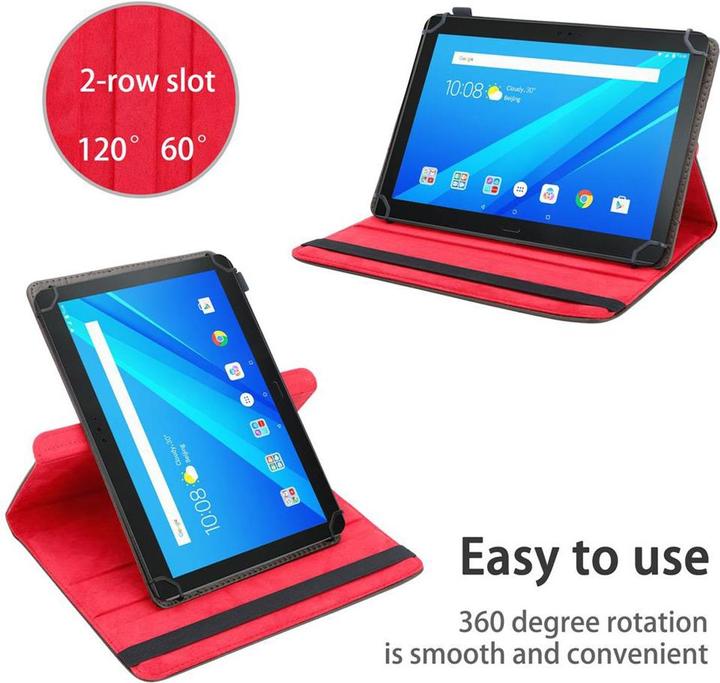 Actual product image Cadorabo Tablet Case Tablet Universal 360 (Lenovo Tab 4 10 Plus)