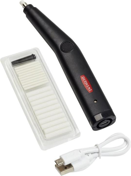 Actual product image Derwent USB rechargeable eraser