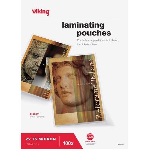 Produktbild Office Depot Laminiertaschen 2x75my A4 glänzend (A4, 100 Stück, 75 µm)
