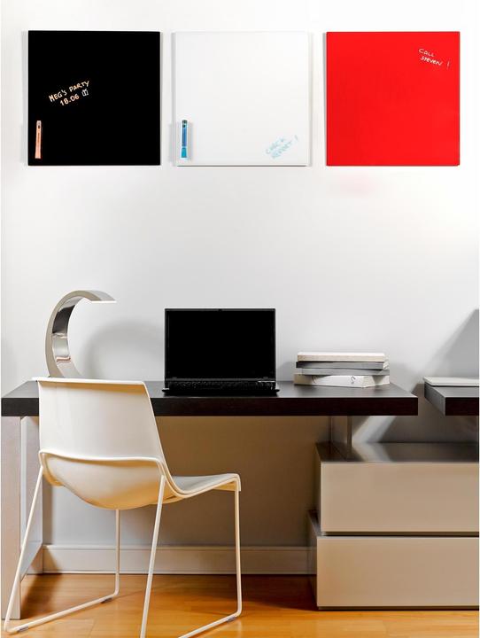 Immagine prodotto Bi-Office Lavagna magnetica in vetro bianca (38 x 38 cm)