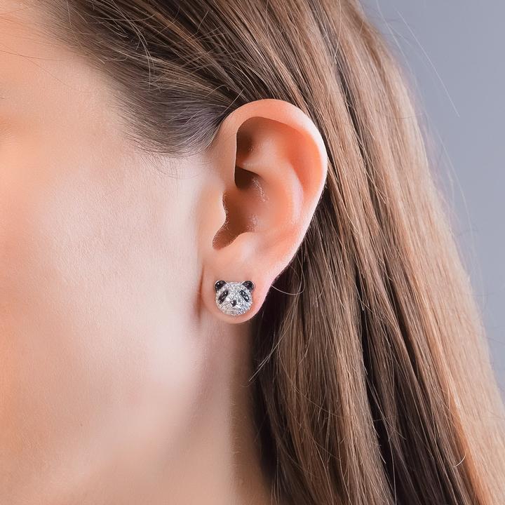 Produktbild Seinerzeit Tao Panda Ohrstecker (Silber 925)