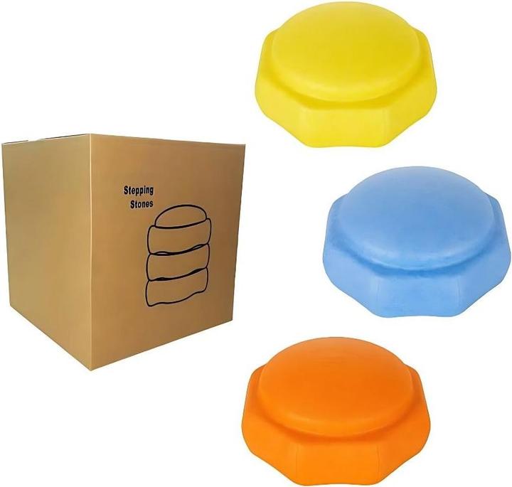 Produktbild Milkii Kinder Balance Spiel, 3er-Set Stepping Stones aus EPP-Schaum