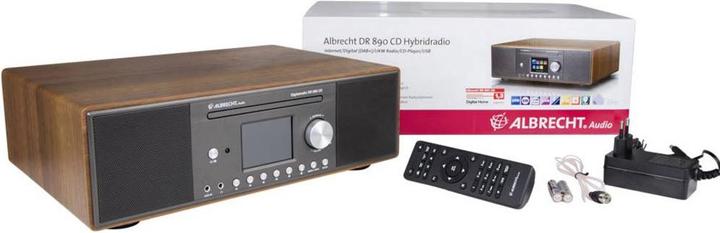 Actual product image Albrecht Dr 890 CD (Web radio, DAB+, Bluetooth, Wi-Fi)